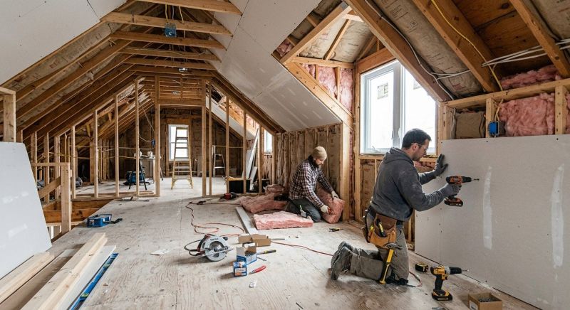 Attic Apartment Installation in Conroe, TX