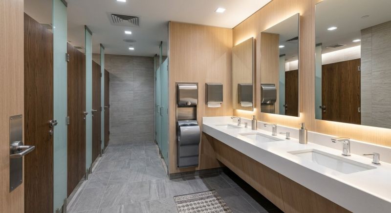 Office Bathroom Renovation in Denver County, CO